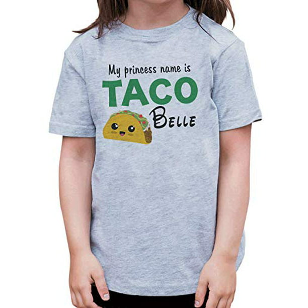 Taco Belle Crop Top Funny Tacos Shirt 